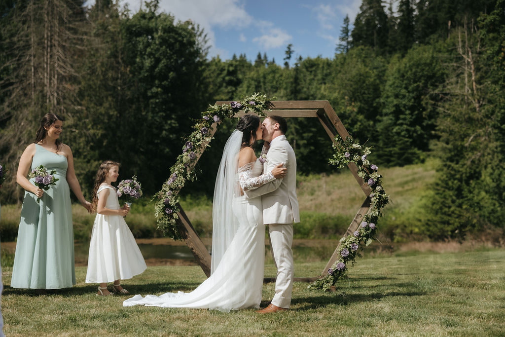 Partially Curled Hair Styling Oregon